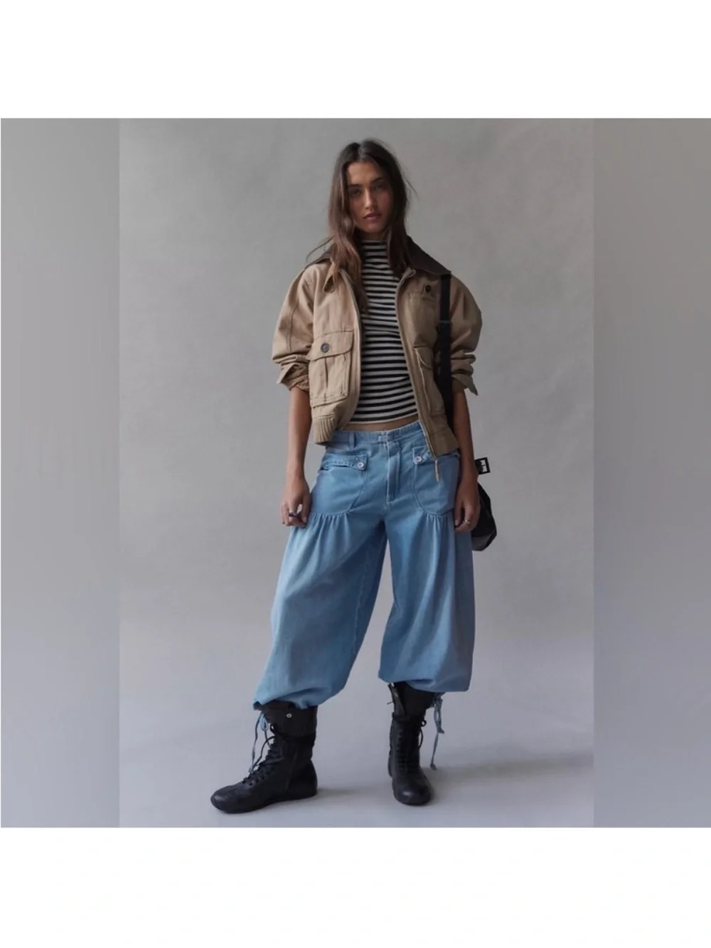 Free People Lotus Balloon Jeans